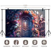 LB0526 Vintage Doorway Backdrop